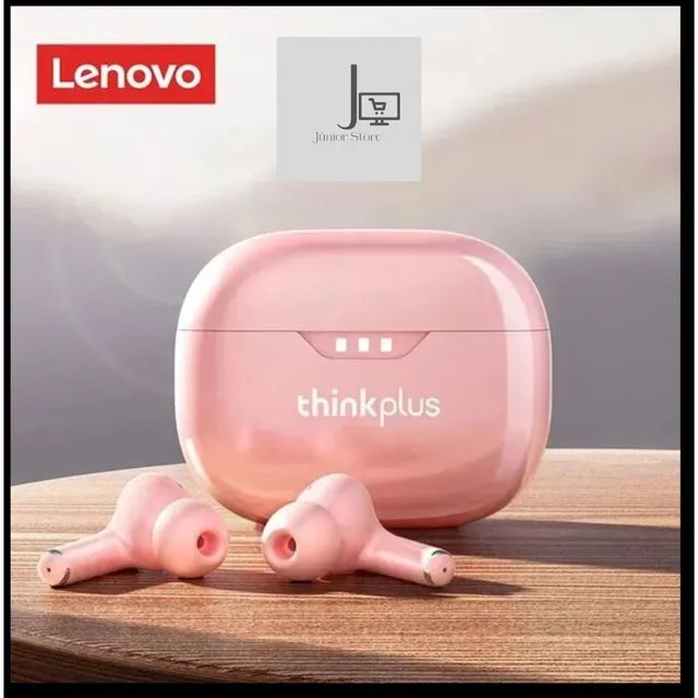 Fone bluetooth Lenovo Rosa