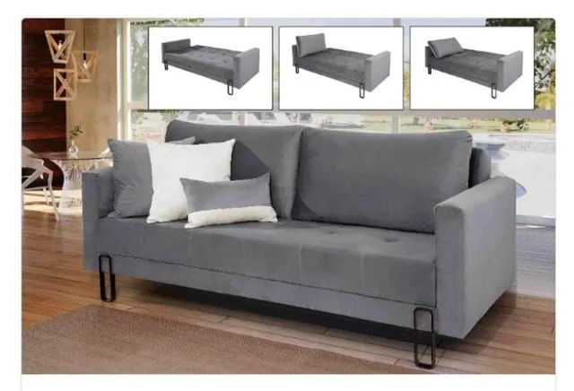 Sofá Cama Barcelona. Pronta Entrega.