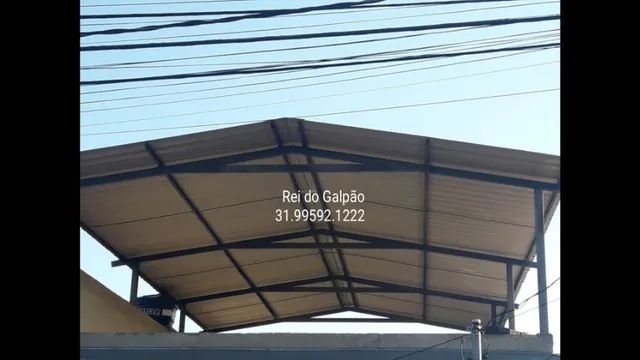 Kit Galpão 15 X 12 com pe direito central 6 mts Pronta entrega ate 18 x cartao ac carro - Foto 6