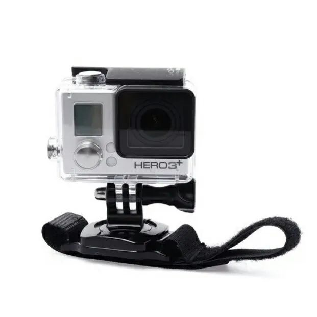 Suporte Alça De Pulso Para Gopro E Sjcam Com Giro 360 Graus - Foto 3