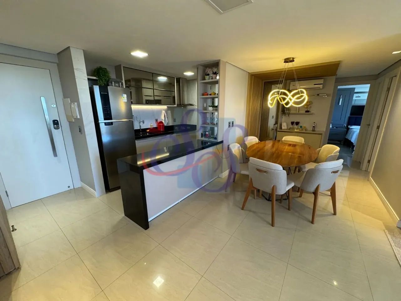 Apartamento mobiliado e com vista mar no bairro Cocó - Foto 4
