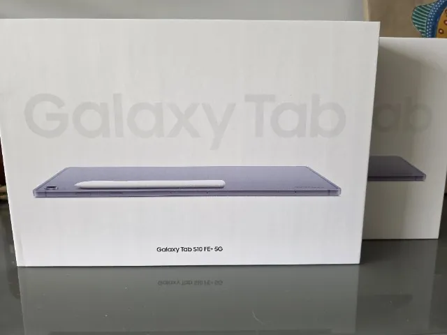 Tablet Samsung Galaxy Tab S10 FE+ Plus 5G 128gb Azul - NOVO E LACRADO