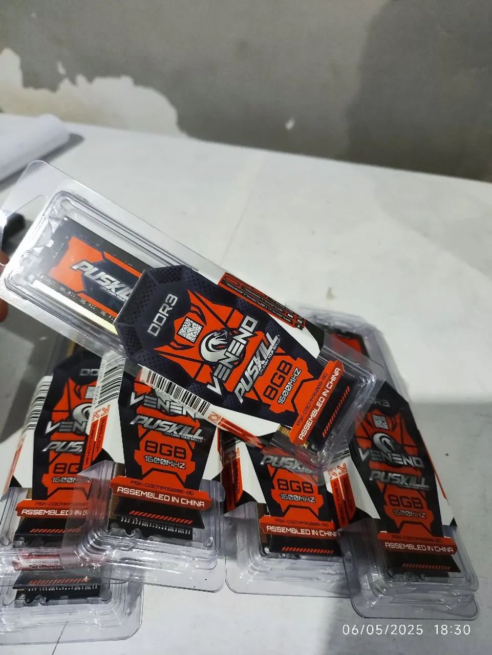 MEMÓRIA PUSKILL DDR3 1600MHZ - Foto 4