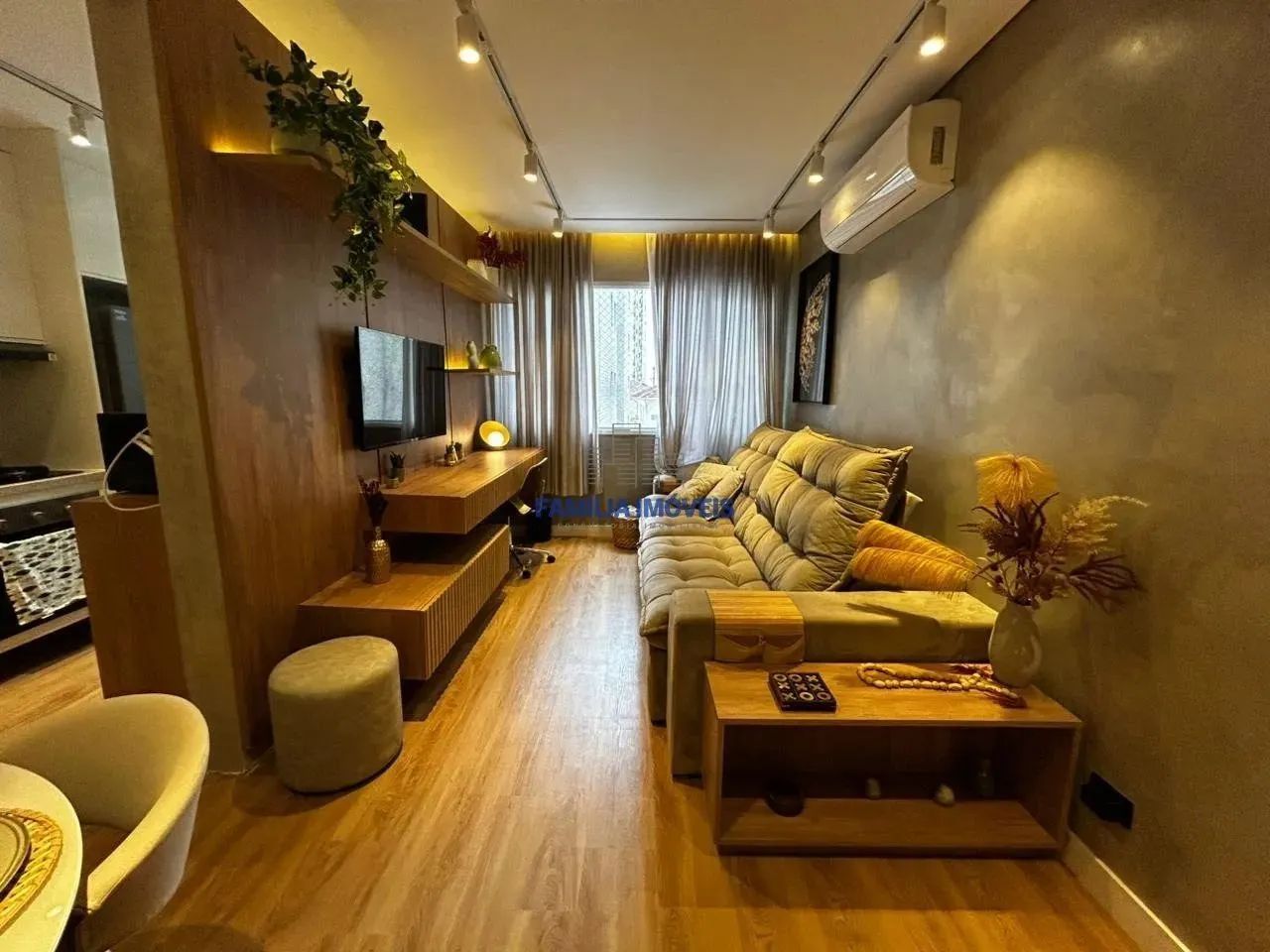 Apartamento vender ou alugar 1 quarto mobiliado Gonzaga Santos SP