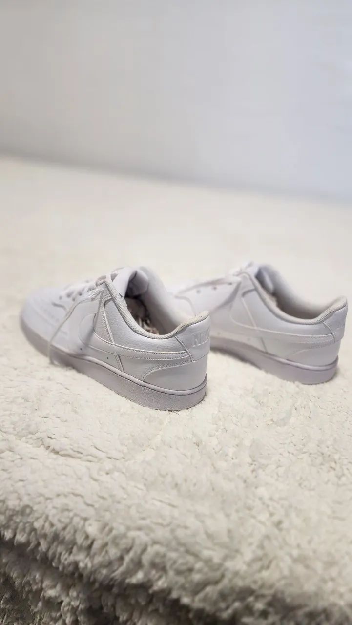 Tênis Nike Court Vision Branco - usado uma vez. - Foto 4