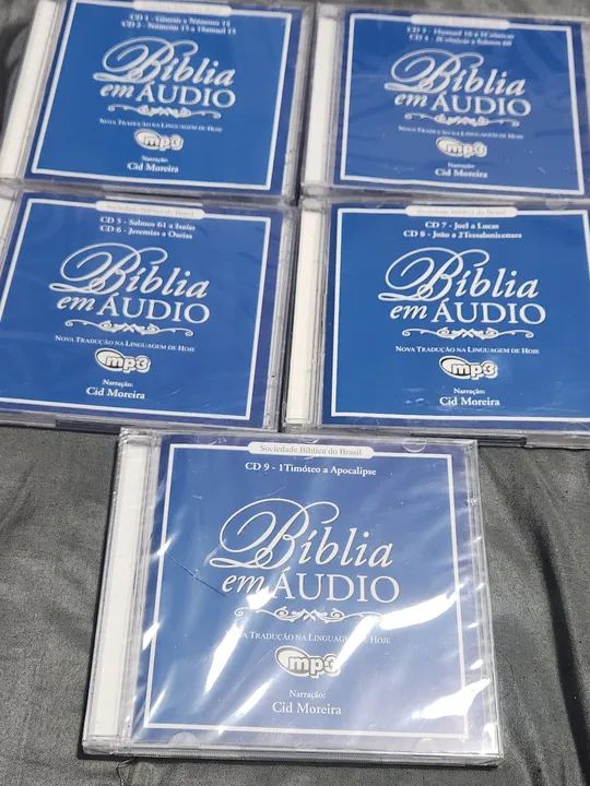 Cd Coletânea Bíblia em áudio 