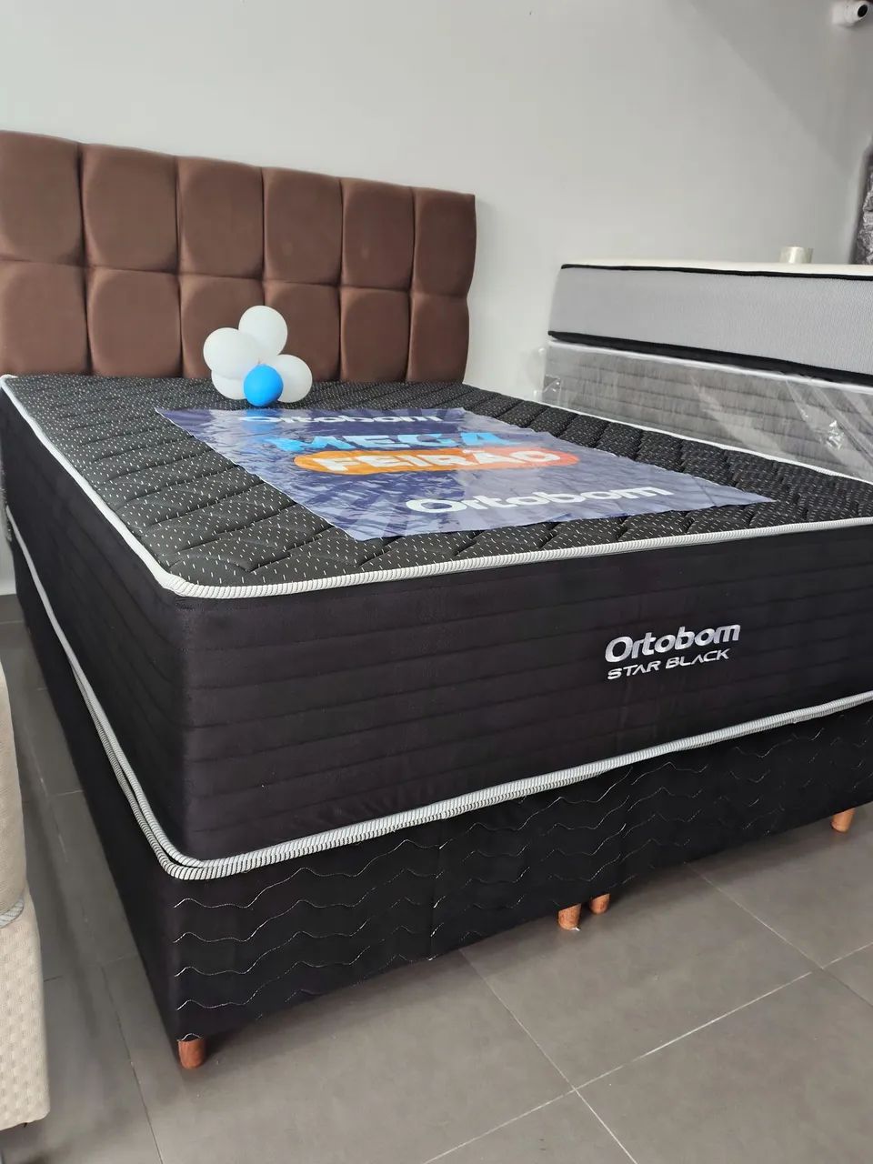 CAMA BOX ORTOBOM DISPONÍVEL NOS TAMANHOS QUEEN E SUPER KING  - Foto 4