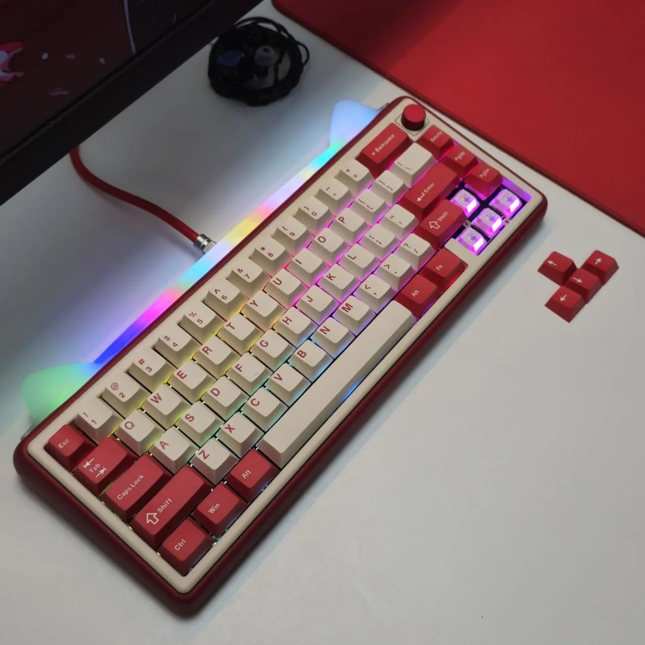 Teclado Mecânico Chilkey Foxy65 (rgb destacável)
