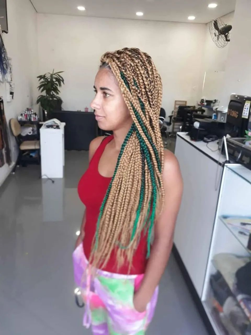 trança box braids - Foto 2