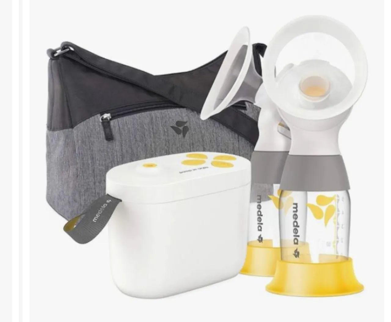 Kit de Extração de Leite Materno Medela Elétrico duplo MaxFlow - Completo! - Foto 2