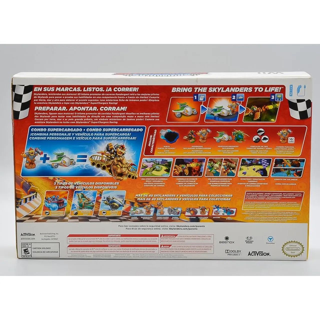 Kit skylander bowser amiibo lacrado  - Foto 3