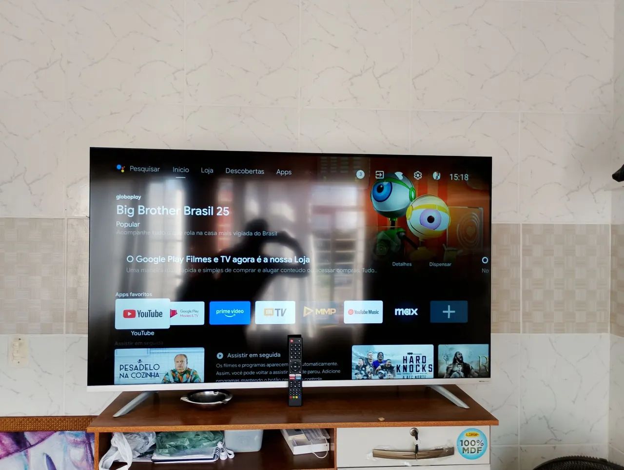 TV Smart 4K 58 polegadas