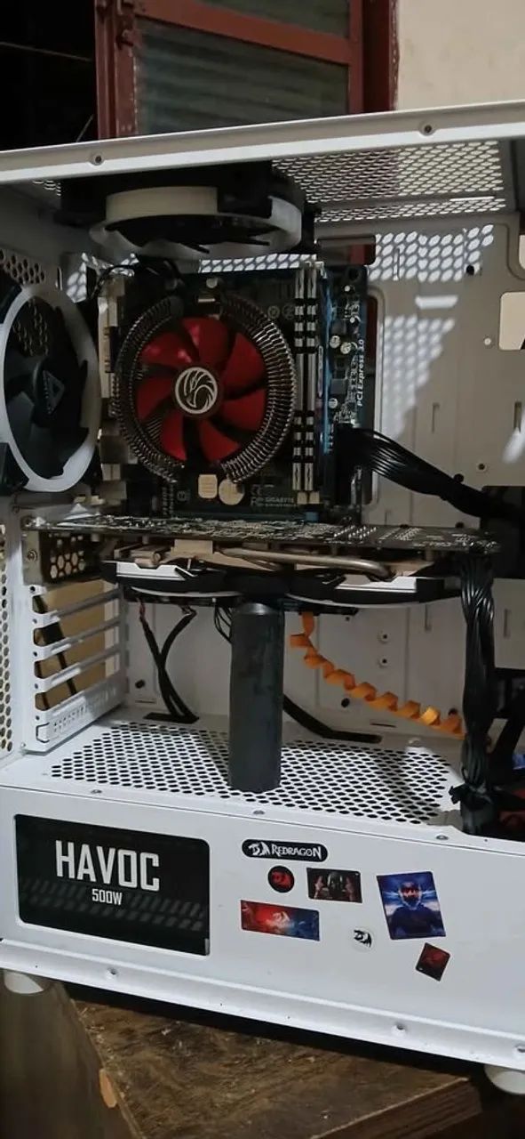 Pc gamer I7 3770 rx 480 8gb venda/troca - Foto 5