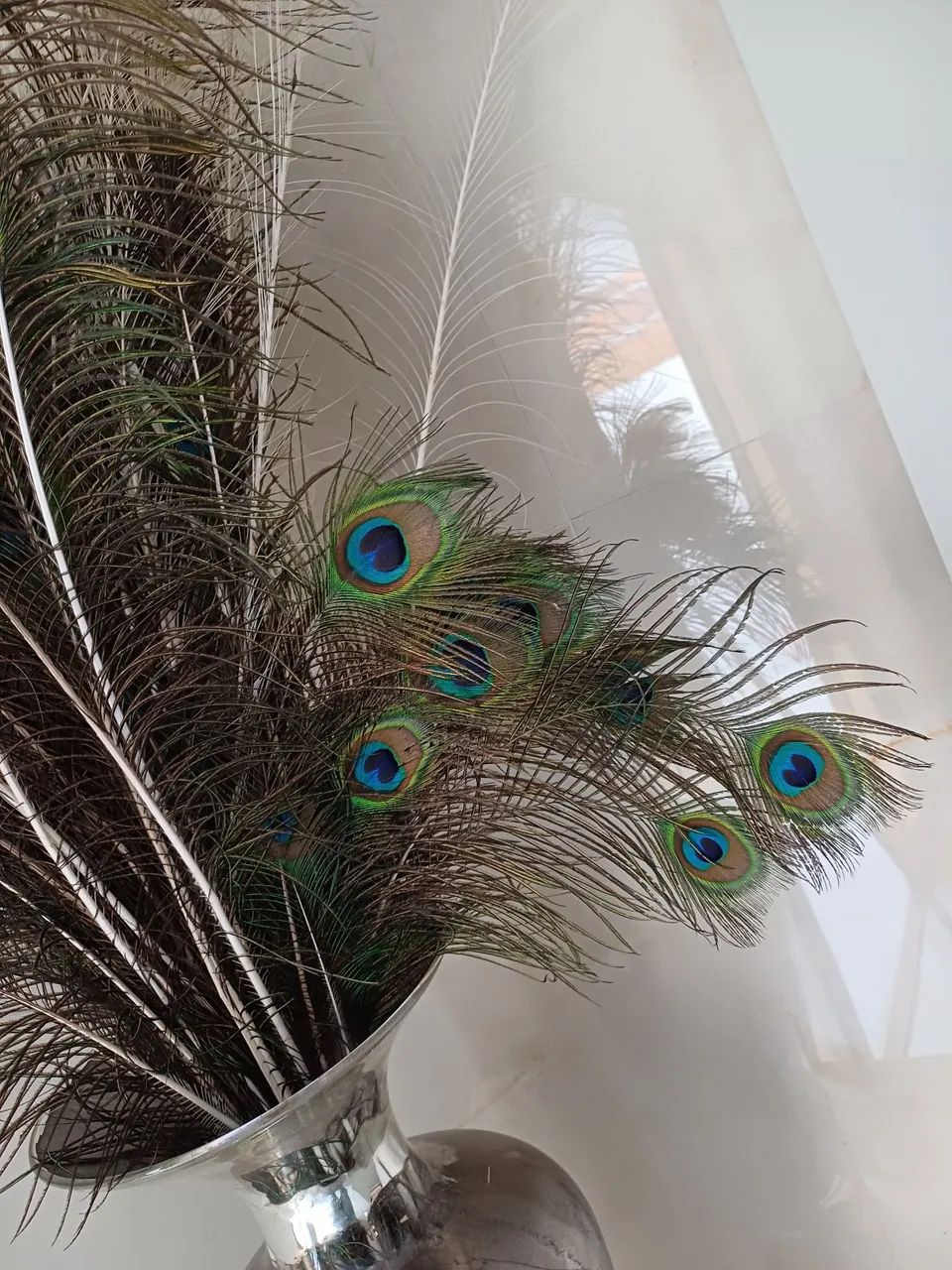 VASO PENAS DE PAVÃO  - Foto 2