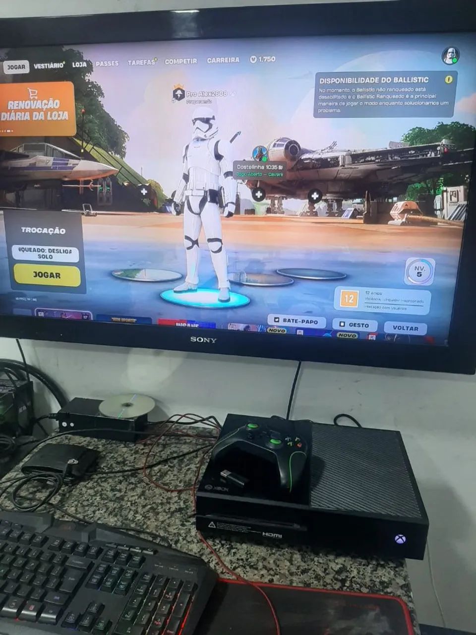 Xbox One - aceito trocar em Tablet ou mec - Foto 3