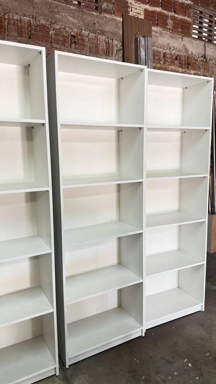ARMÁRIO MULTIUSO BRANCO DE MDF DISPONÍVEL  - Foto 2
