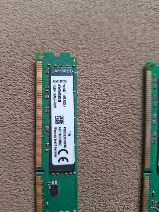 2x Memórias RAM Kingston 2GB DDR2 - Foto 4
