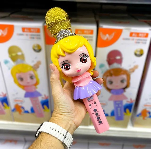 Microfone Infantil para Karaokê AL907
