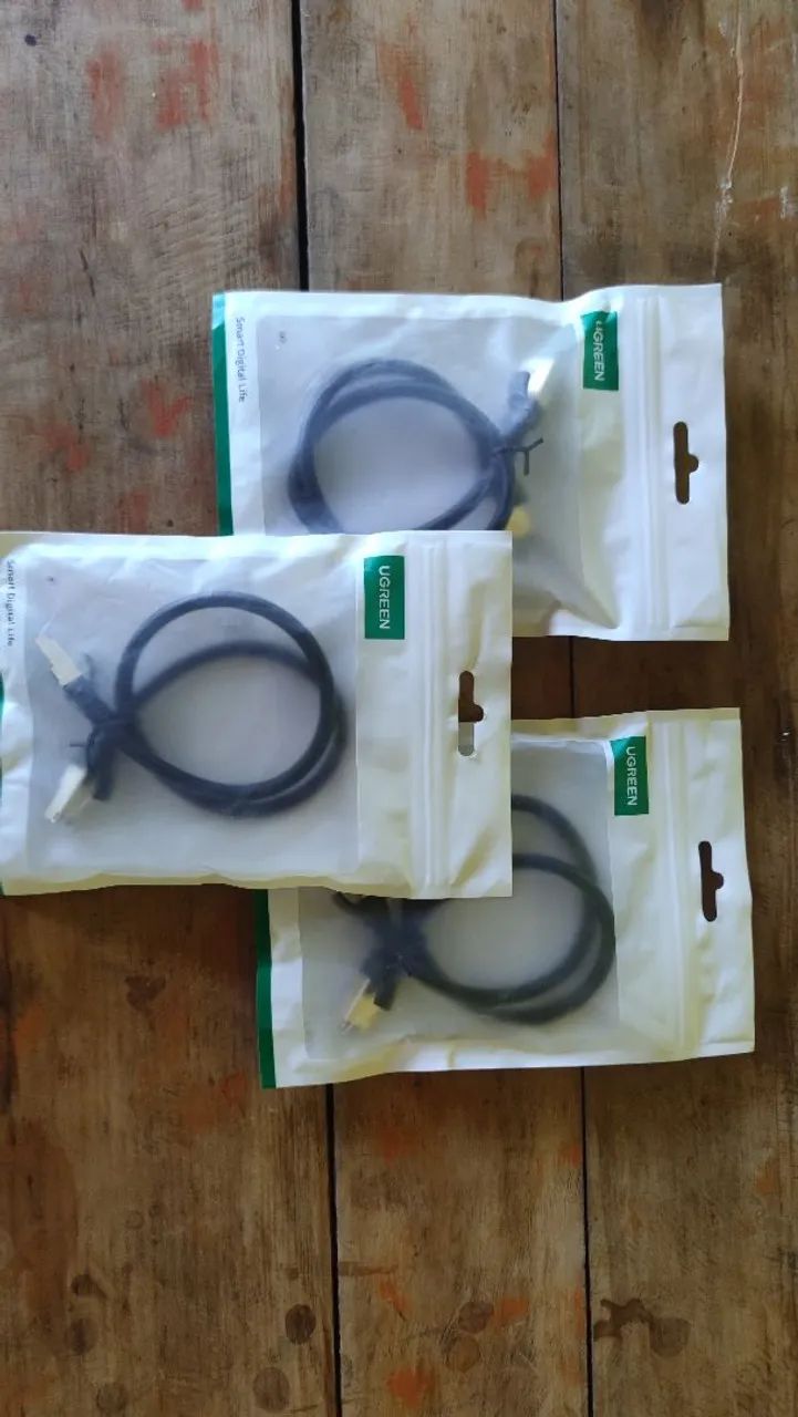 Cabo de rede CAT7 UGREEN 0,5M  - Foto 2
