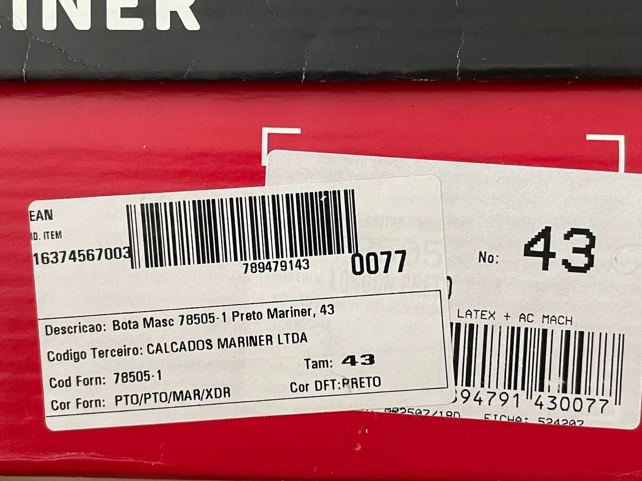 Bota Masculina Mariner 43 - Foto 3