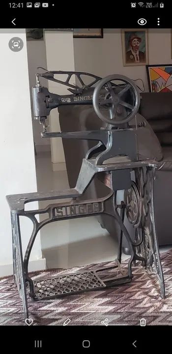 Maquina Sapateiro 29K2 funcional- Barata - Foto 2