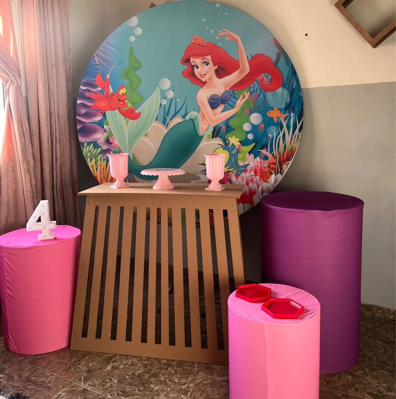 Decoração Festa Ariel - Kit Completo - Foto 2