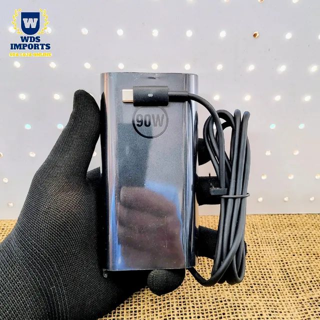 Fonte Carregador Compatível Dell Usb Tipo C 90W