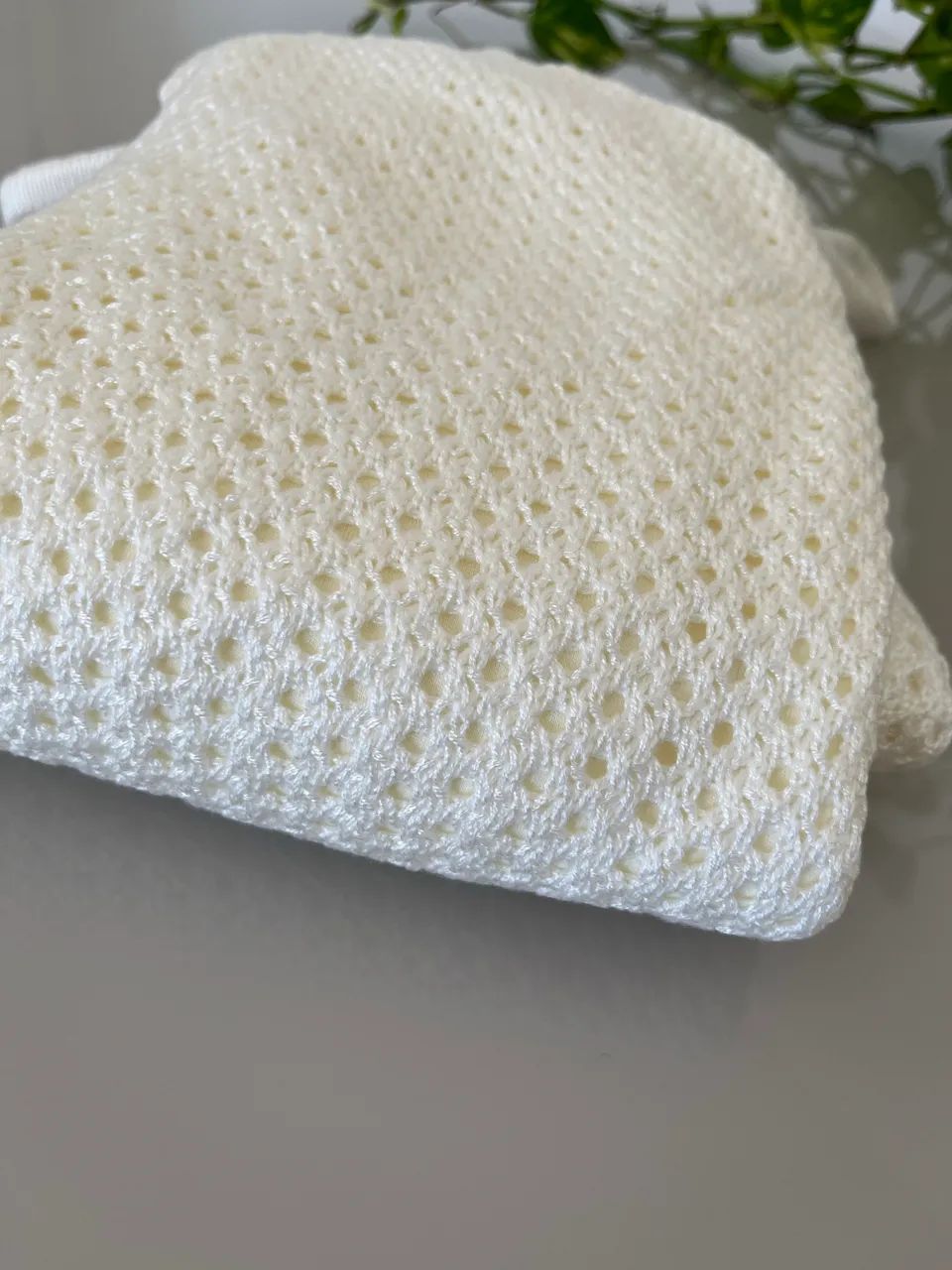 Conjunto branco Tricot crochê novo  - Foto 5