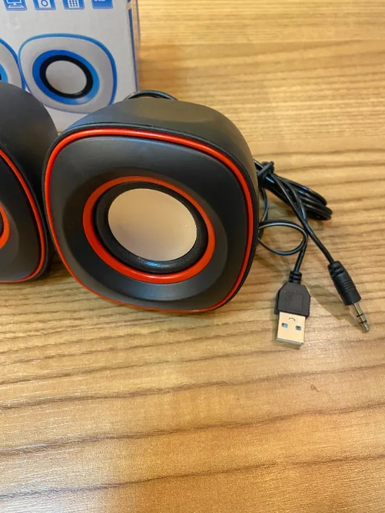 Mini Caixinha Som 2.0 Multimidia Pc Yst-1027