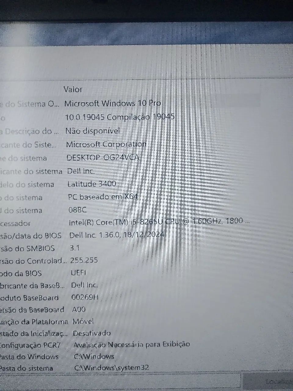 NOTEBOOK DELL LATITUDE 3400 - I5-8265U (8GEN), 8GB DDR4, SSD 240GB - Foto 3