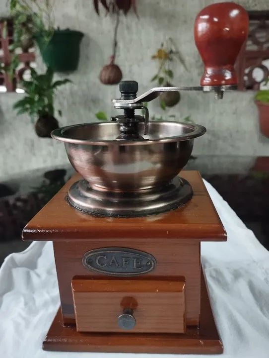 Moedor de Café Vintage Decorativo - Foto 2