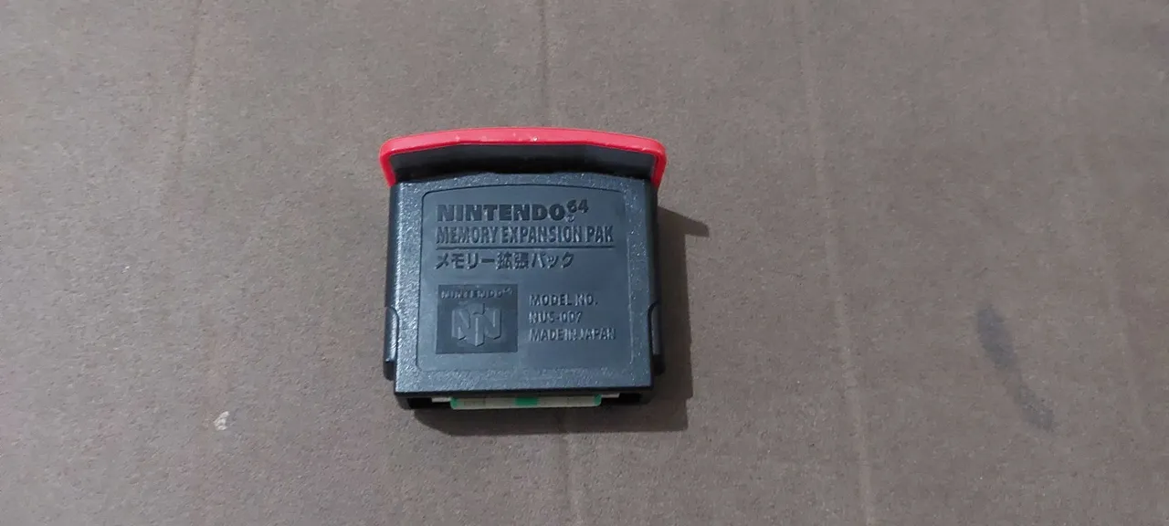 Expancion Pak original p/ nintendo 64-expanção N64