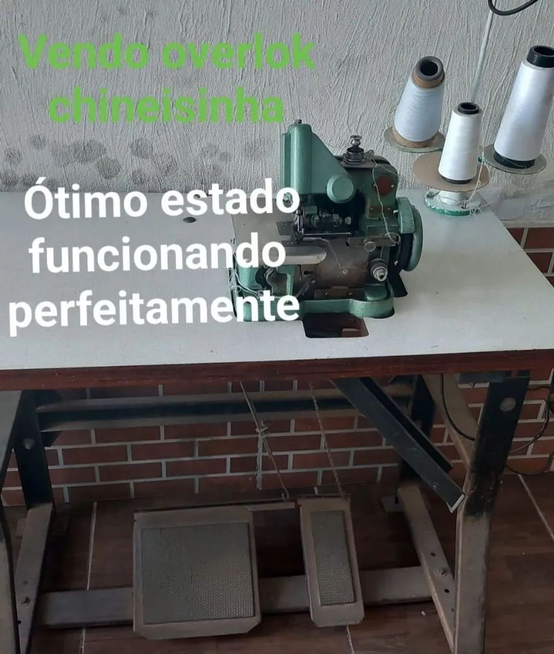 Overlock chinesinha em ótimo estado!