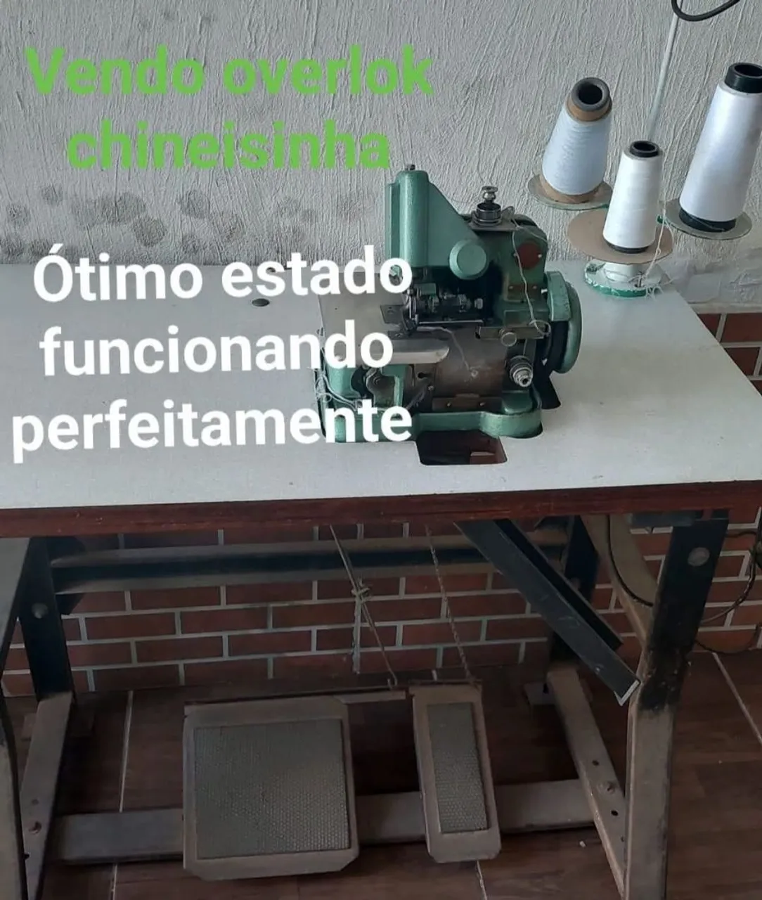 Overlock chinesinha em ótimo estado!