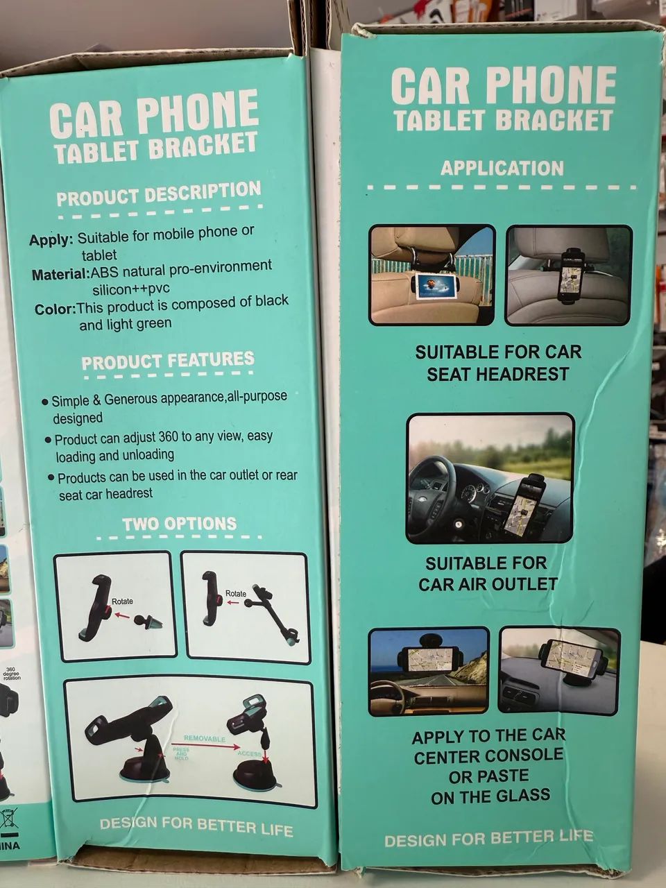 Suporte veicular para celulares e tabletes 3 em 1 - Foto 4