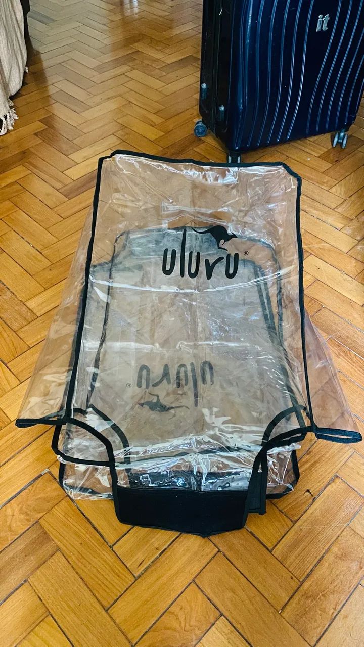 Duas Capas De Mala Protetora Grande Transparente - Uluru NOVAS - Foto 5