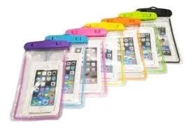 Capa Bolsa Prova D'água Impermeável Celular Transparente Universal  - Foto 5
