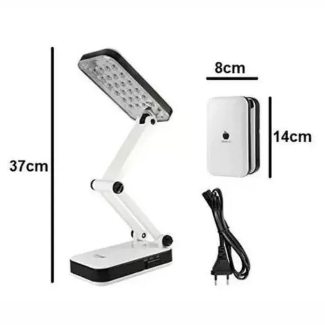 Luminária Recarregável Portátil Abajur Mesa de Led Articulável Aproveite - Foto 3
