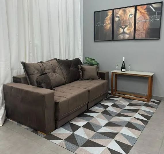 Sofá Retratil Pop 200 MT - FRETE GRATIS - ENTREGA HOJEEE !!  - Foto 2