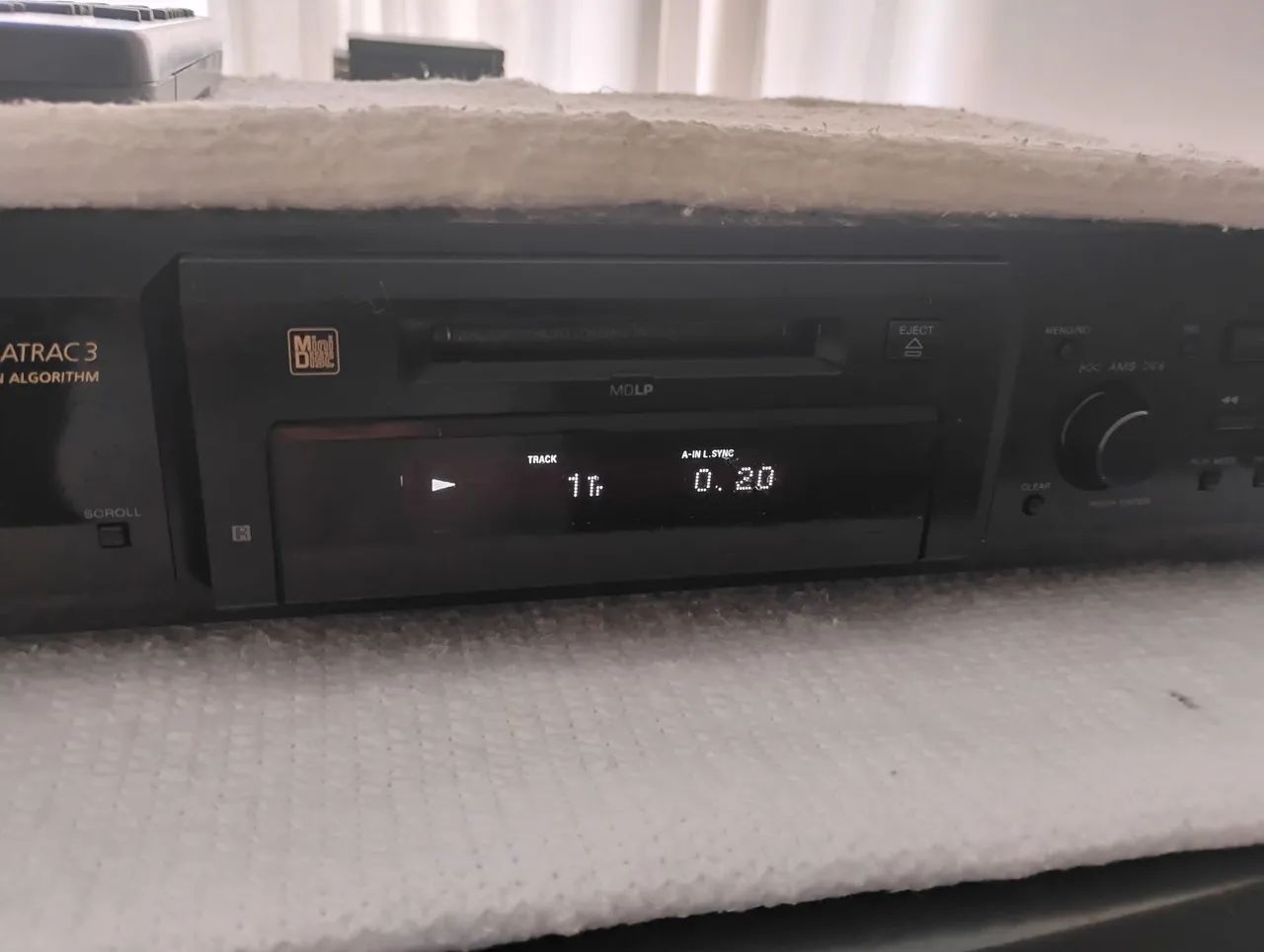 MiniDisc Player Sony mds-je440- Ótimo estado