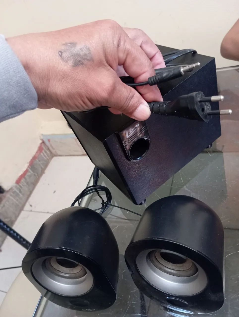 Caixa de Som 2.1 Leadership para computador e TV  - Foto 5