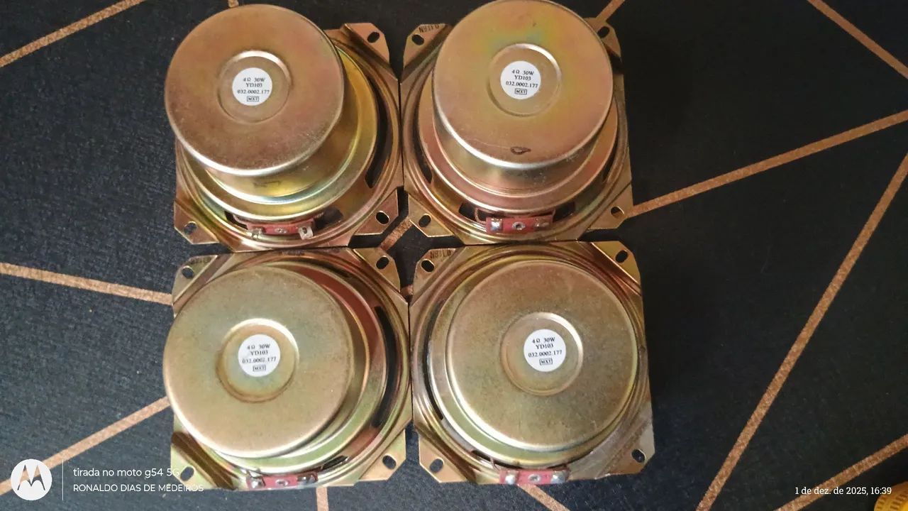 Falantes 4 polegadas novos  - Foto 3