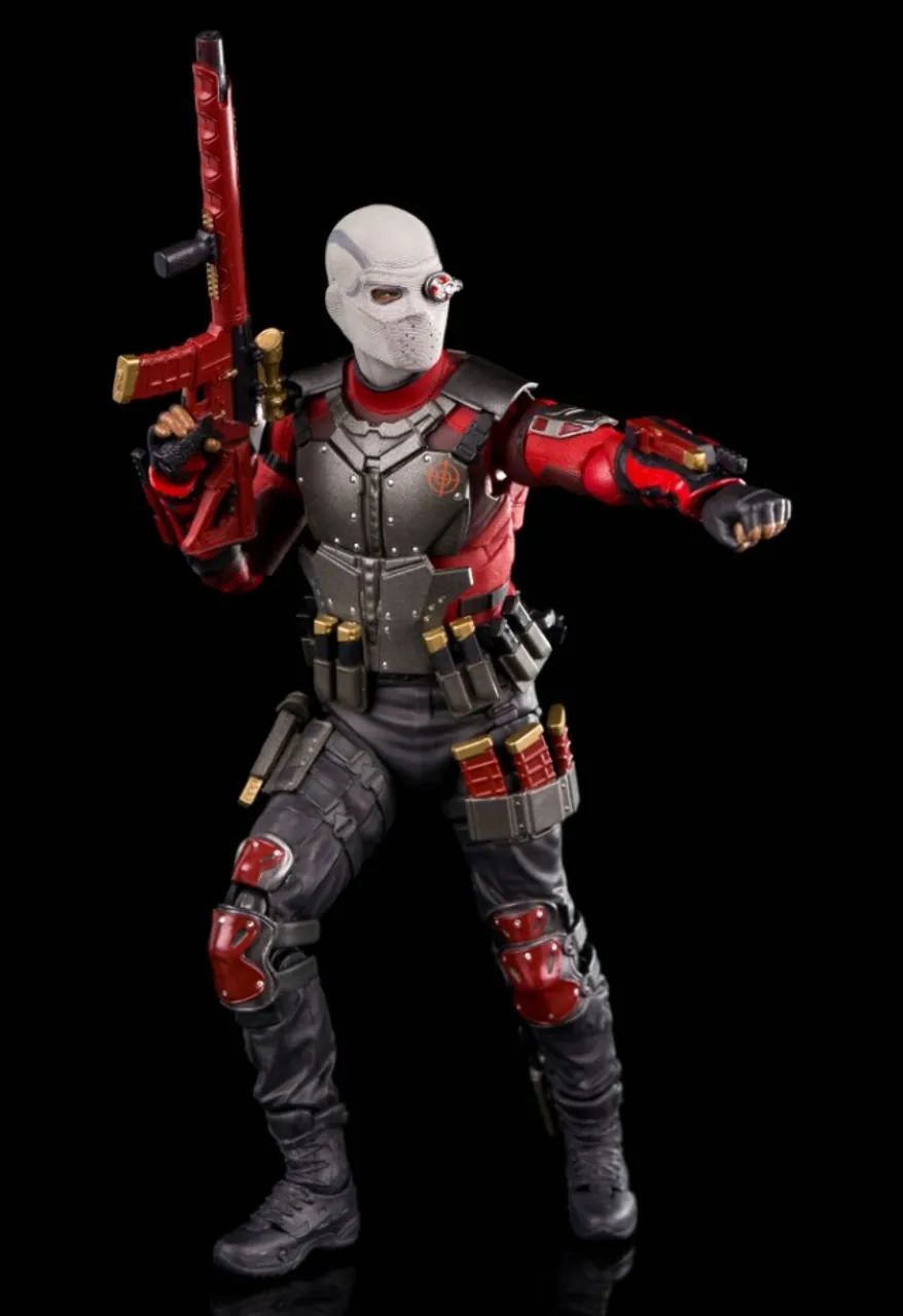 Deadshot Pistoleiro Will Smith 1/12 Figuarts Novo LACRADO - Foto 4