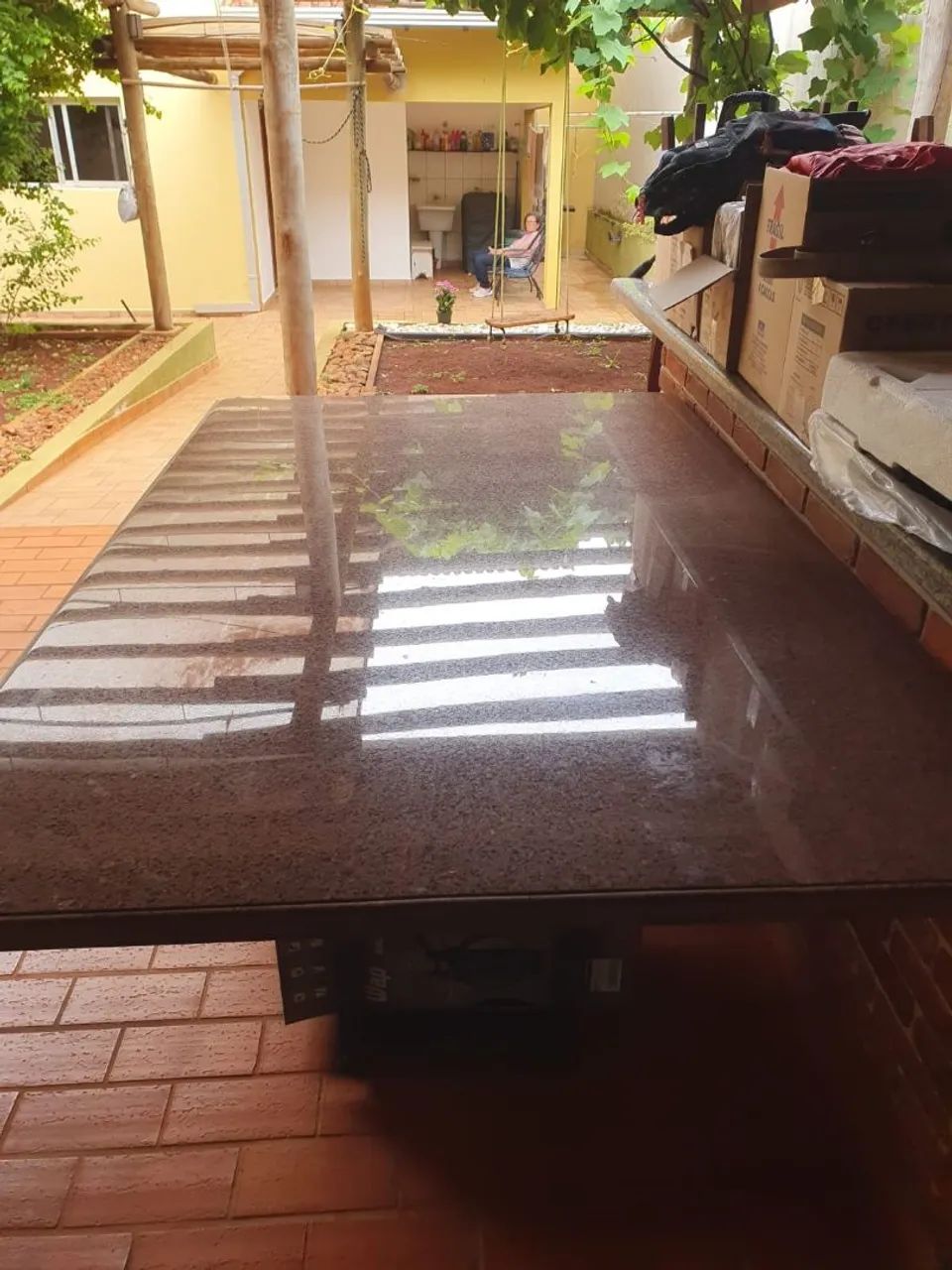 Mesa granito 2,00m x 1,25m x 0,03m - Foto 2