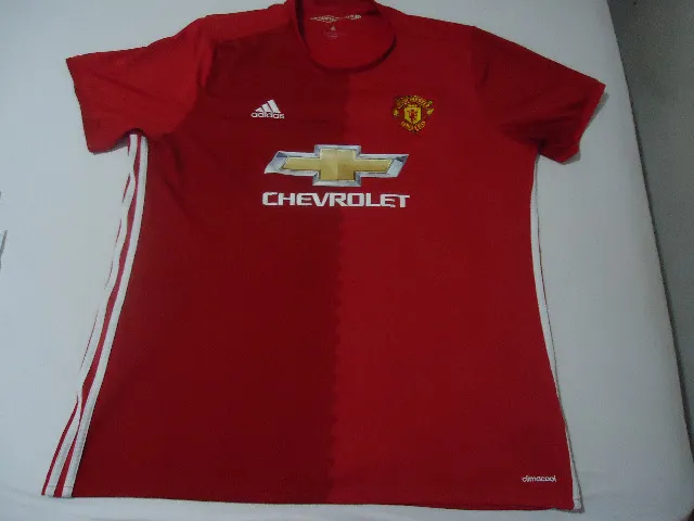 adidas - camisa do manchester united 2016/17 - tam xxl - nova - original - importada