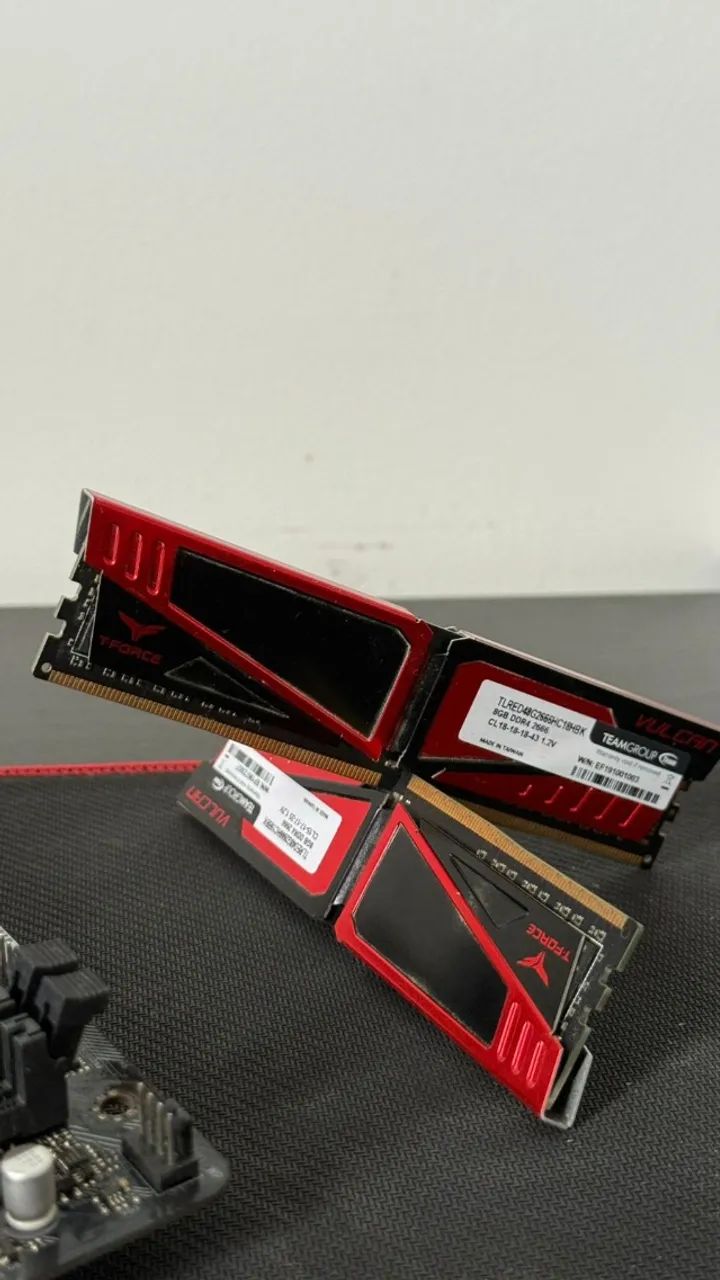Kit Placa mãe B460m-hdv + i5 10400f + Memória DDR4 16gb 2666mhz - Foto 2