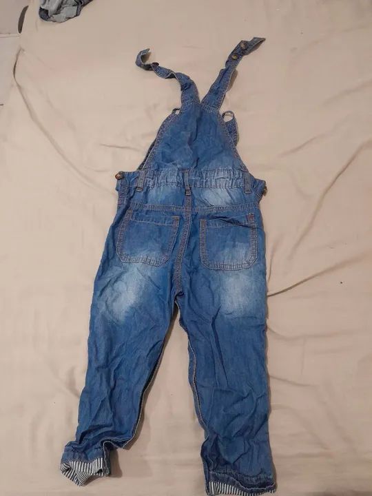 Macacão jeans infantil  - Foto 2