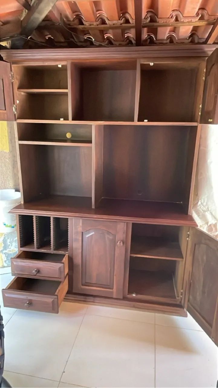 Armário de madeira para organização - Foto 2