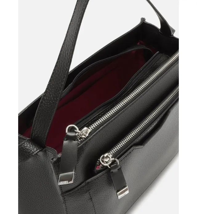 Bolsa Tote Preta Emilly Grande - Arezzo - Foto 4