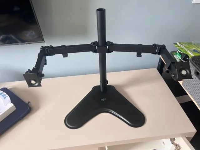 Suporte Duplo de Mesa para Monitores (ELG) - Novo - Foto 2